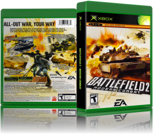 Battlefield 2 - Modern Combat (USA)3D Boxes Back Front